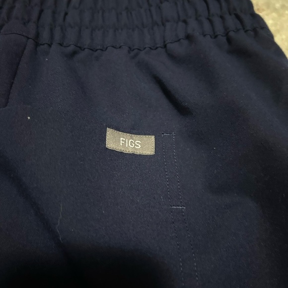 Womens FIGS navy blue high waisted Uman jogger scrub pants size 3XL - Picture 5 of 6